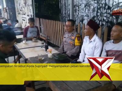 Tingkatkan Sambang dan Himbauan Kamtibmas Di Bulan Ramadhan - PoliceTube