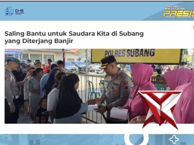 Saling Bantu untuk Saudara Kita di Subang yang Diterjang Banjir