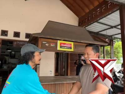 Kapolres dan Forkopimda Magetan di jamu di cafe eropa