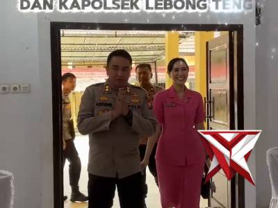 PISAH SAMBUT PJU POLRES LEBONG DAN KAPOLSEK LEBONG TENGAH