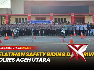 Pelatihan Safety Riding dan Driving Polres Aceh Utara - PoliceTube