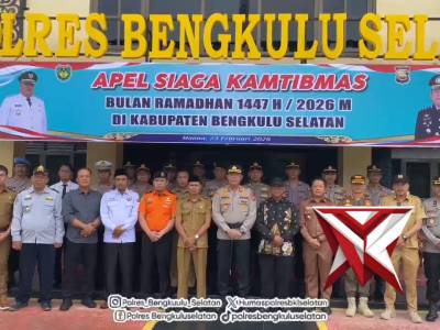 Apel siaga kamtibmas Polres Bengkulu Selatan - PoliceTube