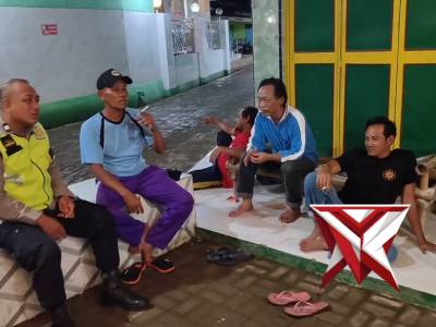Bhabinkamtibmas Sambang Warga, Berikan Imbauan Selama Ramadan