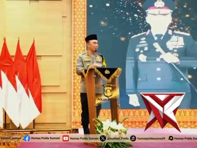Gelar buka bersama awak media Kapolda Sumsel tegaskan kemitraan strategis. - PoliceTube