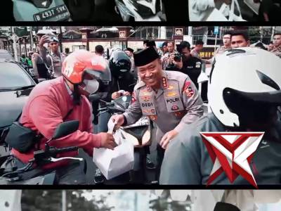 Kapolri & PJU Mabes Polri Turun ke Jalan, Sapa Masyarakat Bersama Insan Pers ? - PoliceTube