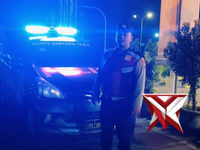 Patroli Blue Light Malam Hari, Wujudkan Wilayah Gedangan Aman dan Kondusif - PoliceTube