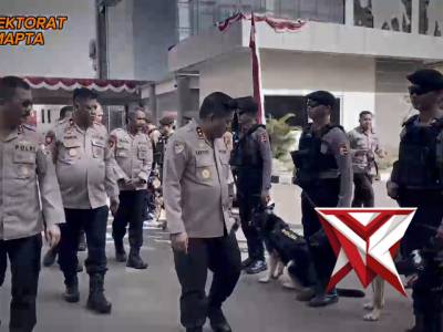 Kunjungan Kerja Kabaharkam Polri ke Mako Korsabhara Baharkam Polri - PoliceTube