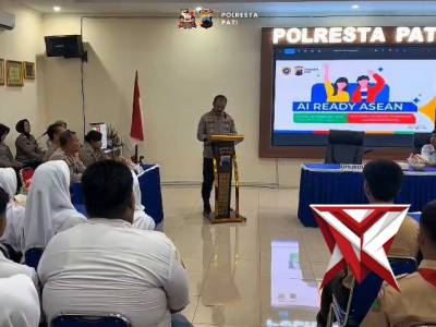 GANDENG MAFINDO, POLRESTA PATI GELAR PELATIHAN KENALKAN DAN DAMPAK TEKNOLOGI AI - PoliceTube