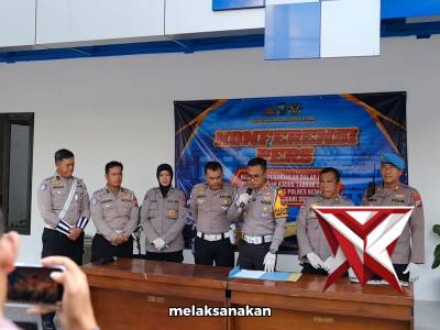Balap Liar Libatkan Pelajar Digagalkan, Polres Kediri Amankan 26 Sepeda Motor - PoliceTube