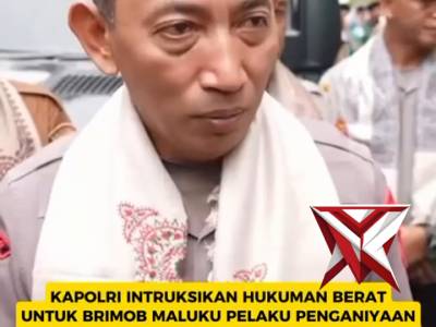 Kapolri Instruksikan Hukuman Berat Intuk Brimob Maluku - PoliceTube