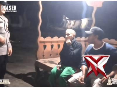 Patroli malam dan sosialisasi siskamling oleh polsek TPTM - PoliceTube