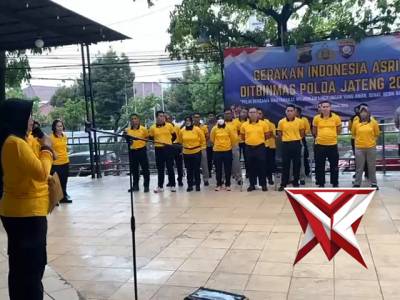 Ditbinmas Polda Jateng Menggelar Gerakan Indonesia Asri