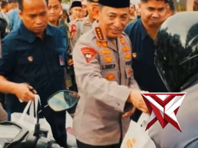 Kapolri & PJU Mabes Polri Turun ke Jalan, Sapa Masyarakat Bersama Insan Pers ?