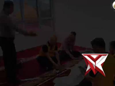 Kasat Binmas dan Anggota Melaksanakan Latihan Pemulasaran Jenazah