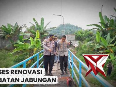 PEMBANGUNAN JEMBATAN MERAH PUTIH PRESISI DI KOTA SEMARANG