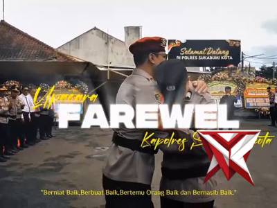 Farewwel Kapolres Sukabumi Kota - PoliceTube