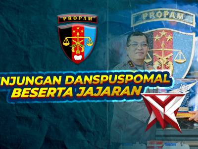 Kunjungan Danpuspomal ke Divpropam Polri, Pererat Sinergi dan Kebersamaan
