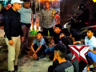 Polsek Katapang melaksanakan kegiatan himbauan kepada masyarakat - PoliceTube