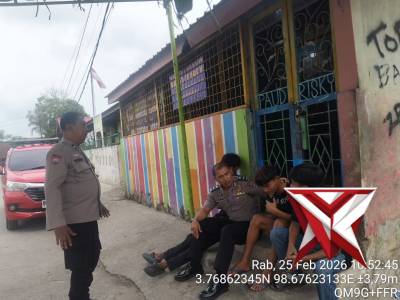 Sat Binmas Polres Belawan Sambangi Remaja dan Anak Sekolah, Sampaikan Himbauan Kamtibmas - PoliceTube