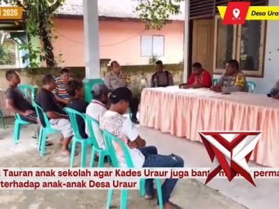 GIAT BHABINKAMTIBMAS POLSEK KAIRATU - PoliceTube