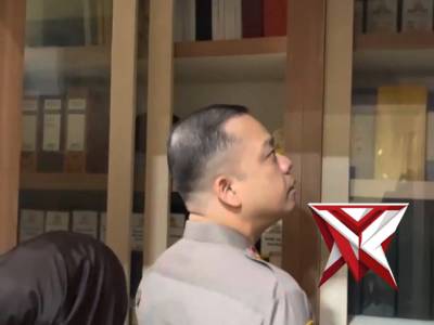 Kapolres Malang  Mengecek Ruangan Anggota