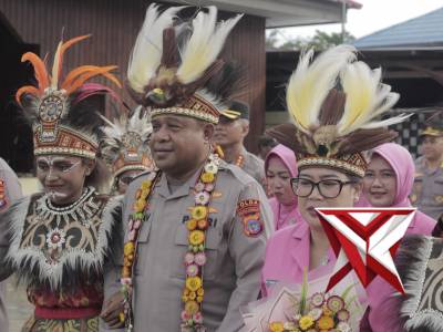 PENYAMBUTAN WAKA POLDA PAPUA TENGAH - PoliceTube