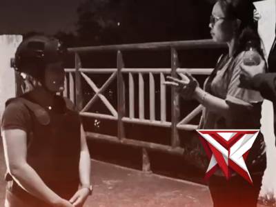 Cegah Gangguan Kamtibmas, Tim Raga Polres Dumai Beri Teguran Humanis Sejumlah Pasangan di Jembatan - PoliceTube