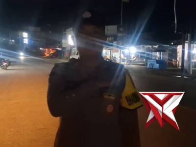 ANGGOTA POLSEK IPUH MELAKSANAKAN PATROLI HARKAMTIBMAS DI WILKUM POLSEK IPUH