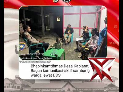 Bhabinkamtibmas Desa Kabiarat - PoliceTube