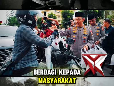 Kapolri & PJU Mabes Polri Turun ke Jalan, Sapa Masyarakat Bersama Insan Pers ?