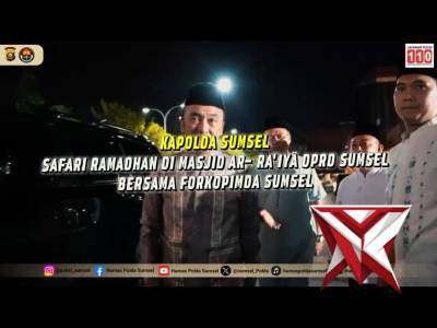 Sinergi Religius di DPRD Sumsel, Kapolda Sumsel Dorong Kamtibmas kondusif