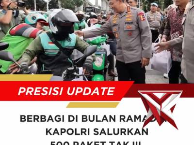 Kapolri & PJU Mabes Polri Turun ke Jalan, Sapa Masyarakat Bersama Insan Pers ? - PoliceTube