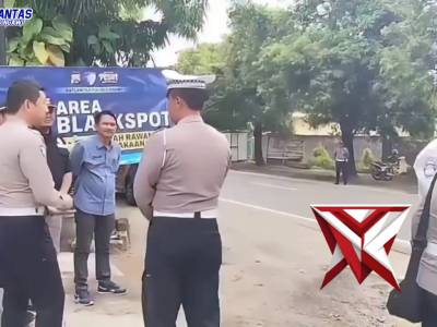 Analisis Black Spot oleh Tim Subdit Kamsel Polda Jatim dan Satlantas Polres Ngawi - PoliceTube