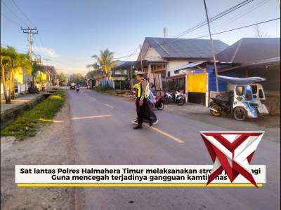 GATUR LALIN SAT LANTAS POLRES HALMAHERA TIMUR - PoliceTube