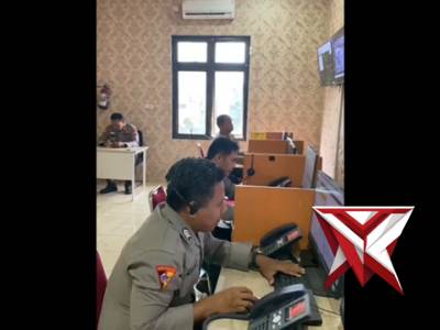 PELAYANGAN CALL CENTER 110 POLRES OKU KEPADA MASYARAKAT - PoliceTube