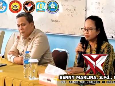 Densus 88 AT Polri Gelar Workshop Kebangsaan di SMP Negeri 10 Balikpapan - PoliceTube