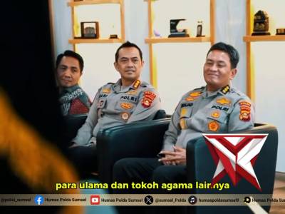 Kapolda Sumsel Perkuat Kolaborasi Bersama FKUB ,MUI dan LDII untuk Jaga Kamtibmas - PoliceTube
