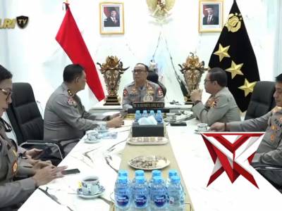 DIVHUMAS LAKSANAKAN ANJANGSANA KEPADA WAKAPOLRI SAMBUT HUT KE-74 HUMAS POLRI - PoliceTube