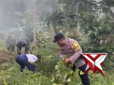 SIANTAN BERSERI: Aksi Nyata Polsek Siantan Hijaukan & Bersihkan Lingkungan! ????? - PoliceTube