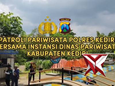 Patroli Pariwisata Polres Kediri Bersama Instansi Dinas Pariwisata Kabupaten Kediri - PoliceTube