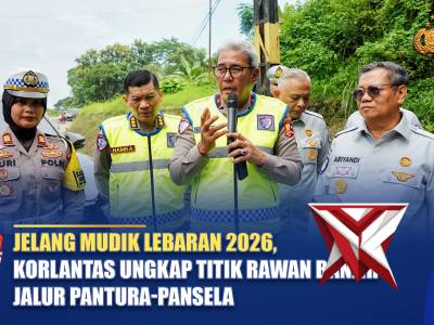 JELANG MUDIK LEBARAN 2026, KORLANTAS UNGKAP TITIK RAWAN BANJIR JALUR PANTURA-PANSELA - PoliceTube