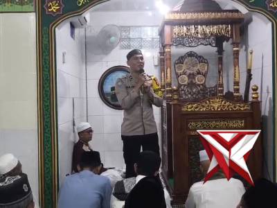 Safari Ramadhan Desa Tegal Rejo, Bhabinkamtibmas Sampaikan Pesan Kamtibmas - PoliceTube