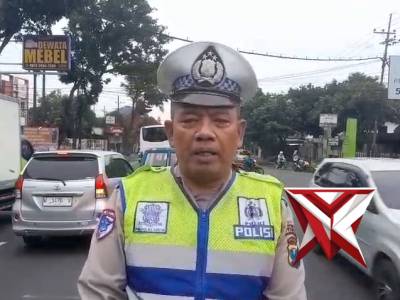 Aipda Mas Edi Efendi Menyampaikan live report Pagi hari