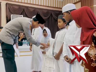 Buka Bersama Polres Probolinggo Kota bersama insan media Probolinggo - PoliceTube