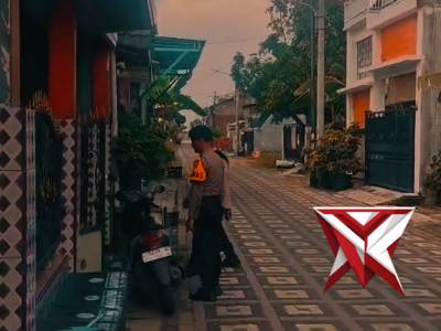 Pamor Polsek Pakal Antisipasi Curanmor di Sumberejo dan Kauman Baru - PoliceTube