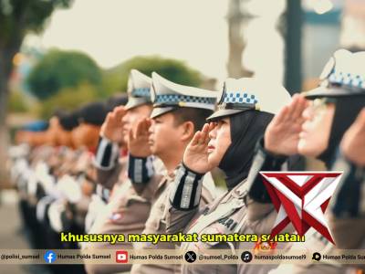 Kapolda Sumsel Irjen Pol. Dr. Sandi Nugroho, S.I.K., S.H., M.Hum Pimpin Upacara Hari Kesadaran Nasio - PoliceTube