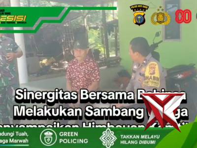 Sambang Warga Polsek Kotogasib - PoliceTube