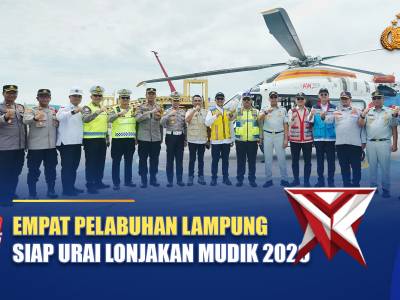 EMPAT PELABUHAN LAMPUNG SIAP URAI LONJAKAN MUDIK 2026 | NTMC POLRI - PoliceTube