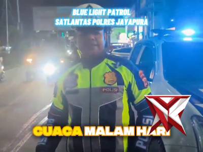 BLUE LIGHT PATROL DITLANTAS POLDA PAPUA DAN JAJARAN - PoliceTube