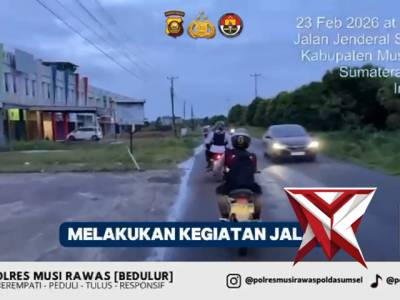 Antisipasi balap liar dan perang sarung - PoliceTube
